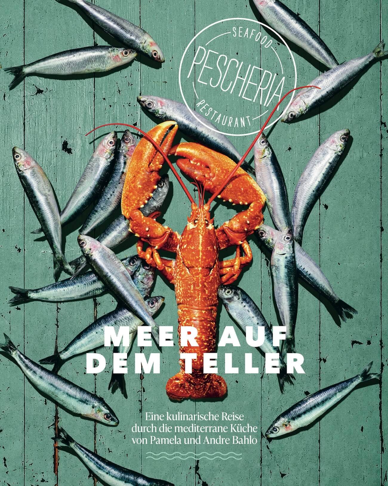 Buchcover „Meer auf dem Teller“ von Pamela und Andre Bahlo